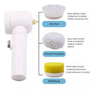 PowerClean Pro™ – Escova Elétrica de Limpeza Sem Fio 5 em 1