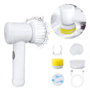 PowerClean Pro™ – Escova Elétrica de Limpeza Sem Fio 5 em 1