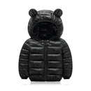 Jaqueta Infantil Puffer com Capuz - Basic Colors